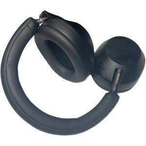 Sony WH-1000XM5 Black Headphones - Broken Right Hinge- Plays Fine - Repair Parts